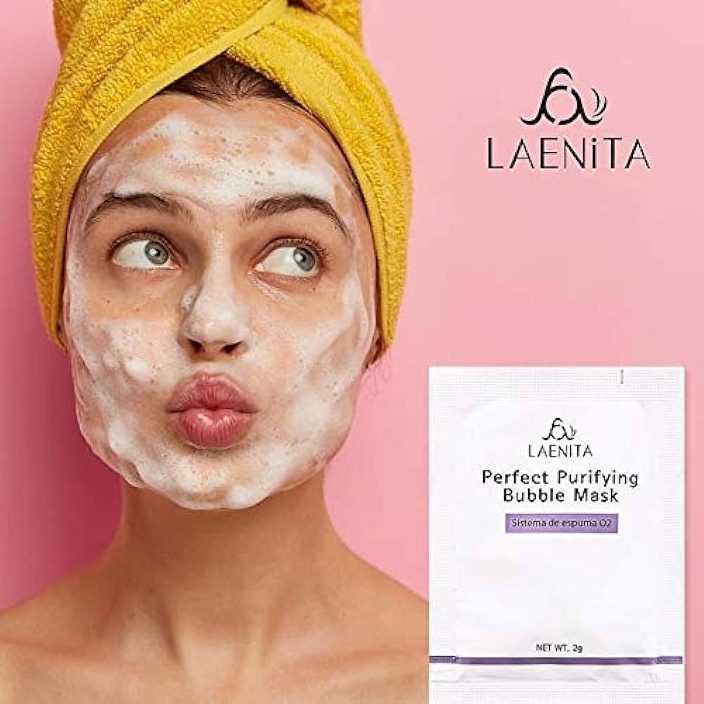 LAENITA MASKER PURIFYING MASKER BUBBLE MASK /BUBBLE MASK LAENITA PERFECT PURIFIYING MASKER WAJAH MAS