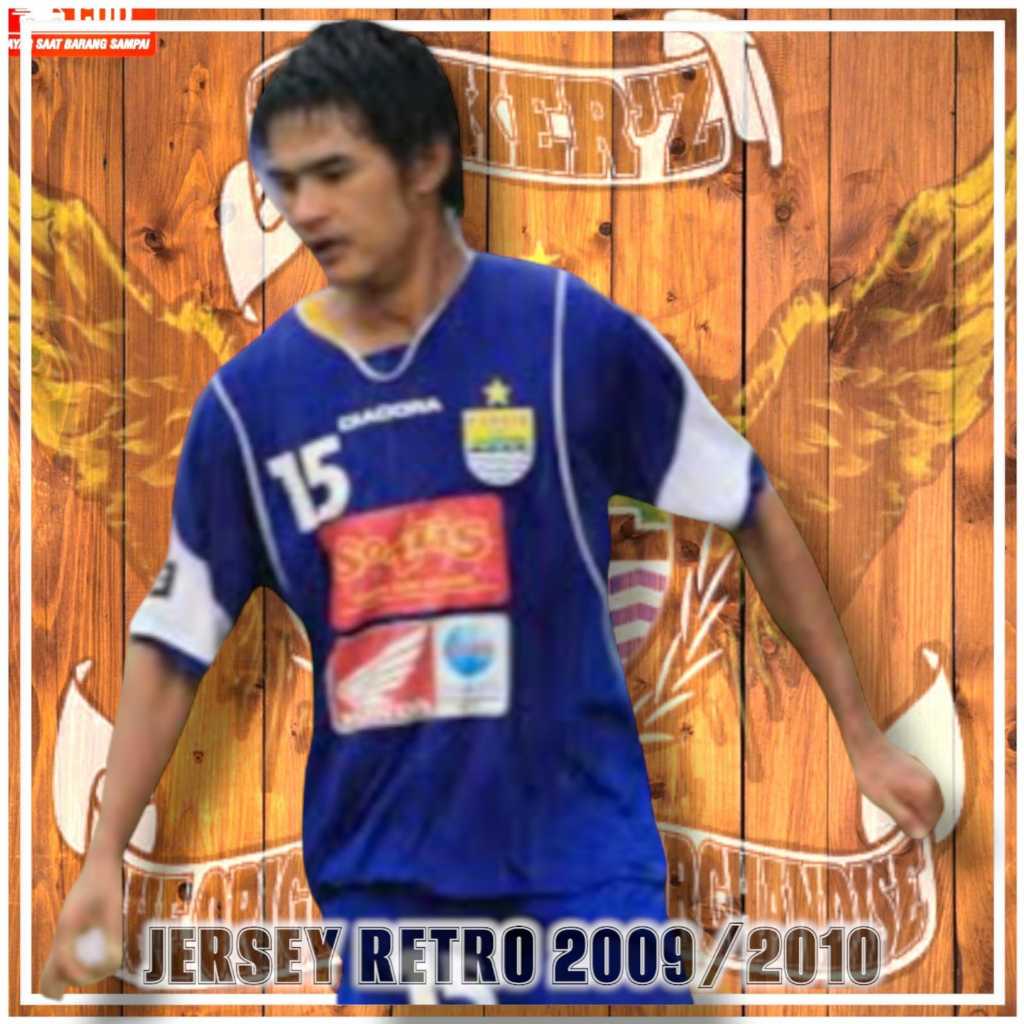 Jersey Persib retro 2009 KUalitas GO poliflex