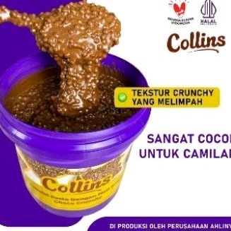 

➦✫✢ Collins Dip Glaze collins Cappuccino, collins tiramisu, collins milk, collins coklat, collins taro, collins strawberry, collins green tea, Collins chococrunchy 1kg Harga Murah