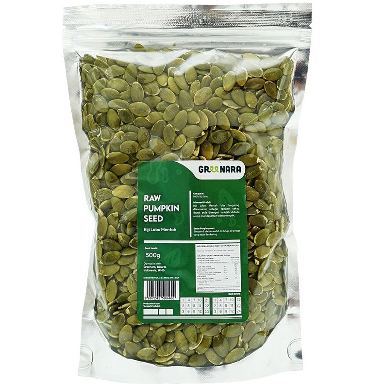 

➡✡✼ Biji Labu Mentah 500gr / Pumpkin Seed Diskon