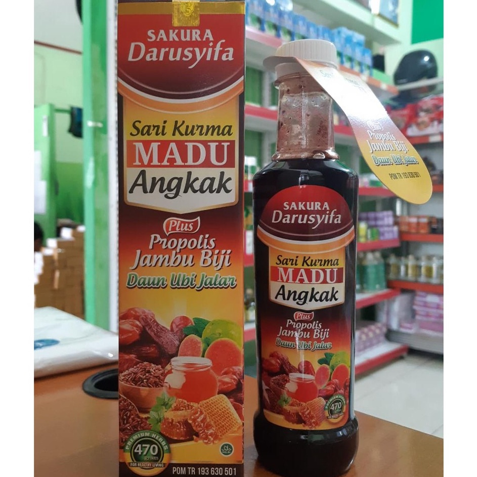 

Best Produk Sari Kurma Madu Angkak Darusyifa Meningkatkan HB(Hemoglobin)Trombosit mengatasi Anemia- 470 gr Laris