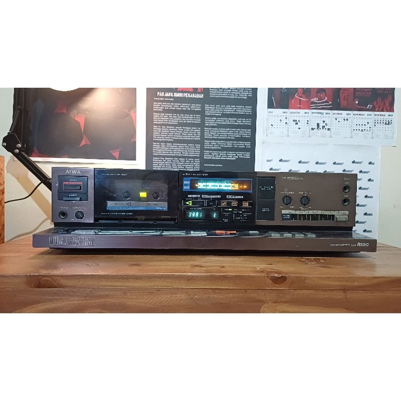 TAPE DECK AIWA R550