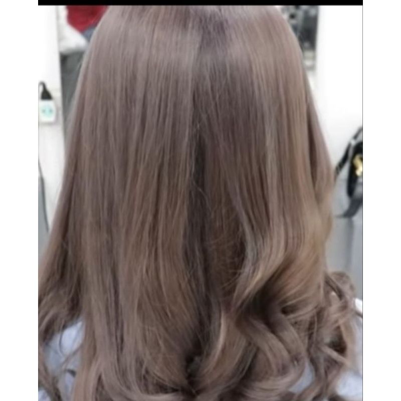 SMOKE BROWN cat rambut racikan SALON KOREA SEMIR Matrix L'oreal pravena