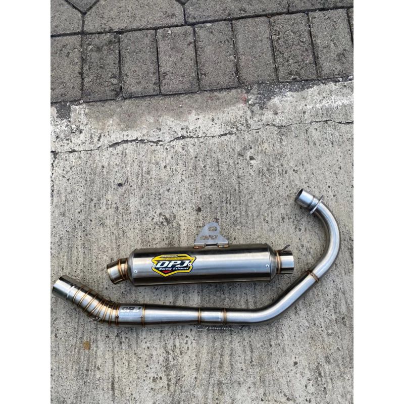 KNALPOT GL ORI DPJ KNALPOT DPJ FULLSET BULAT JENDOL PNP MP CB GL TIGER