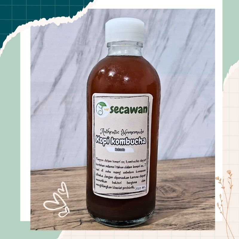 

kopi kombucha varian Robusta By Secawan Kombucha