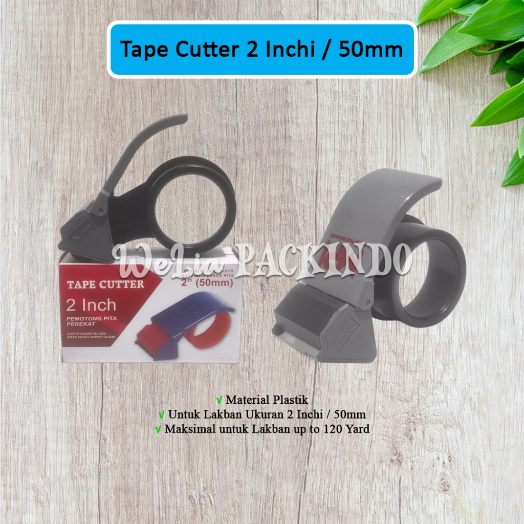 

Dispenser Tape Lakban 2 Inchi / Pemotong Lakban / Tape Cutter MPI