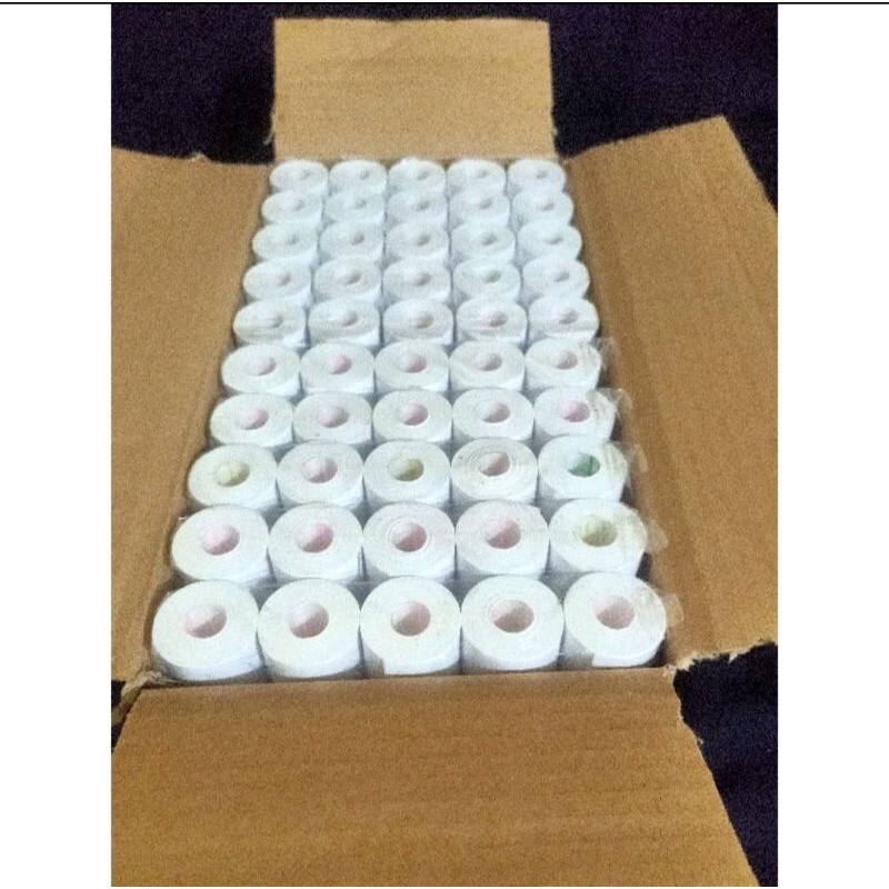 

Kertas stiker/label thermal 77x30mm