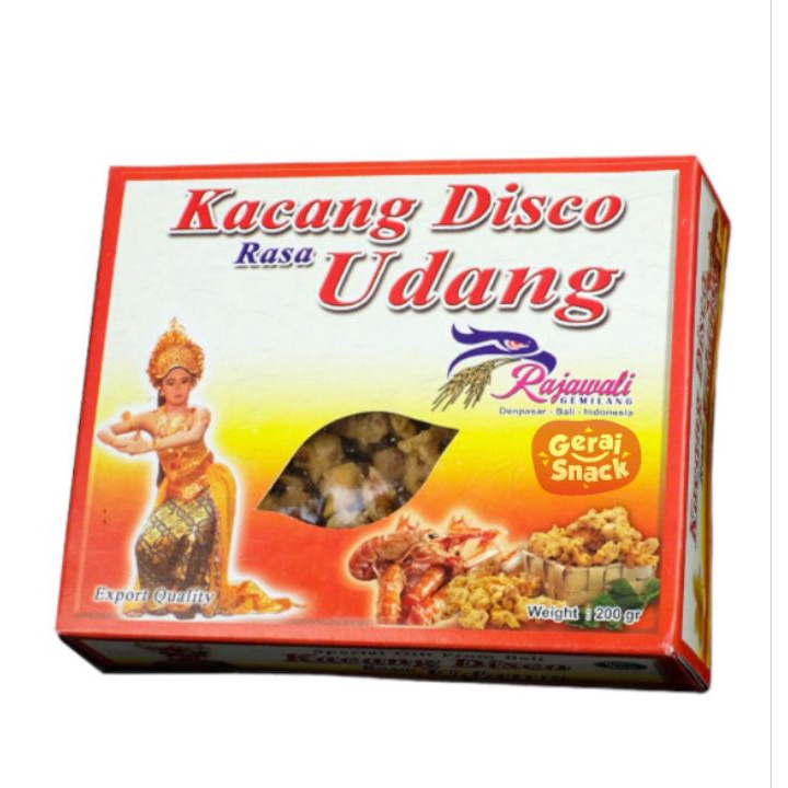 

Ready Kacang Disco Rajawali 200g All Varian Oleh2 Khas Bali Serba Murah