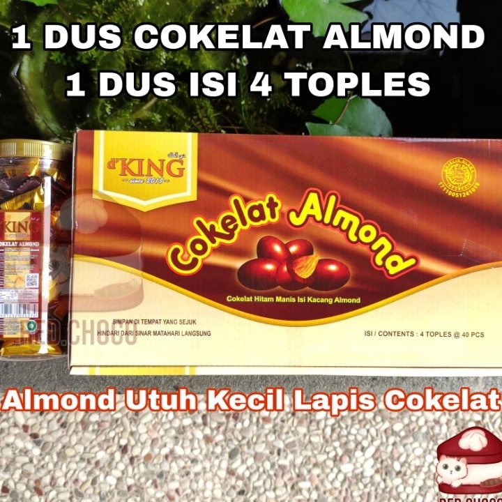 

SFSS1409 Free Ongkir D'King Cokelat Almond (DUS) isi 160pcs