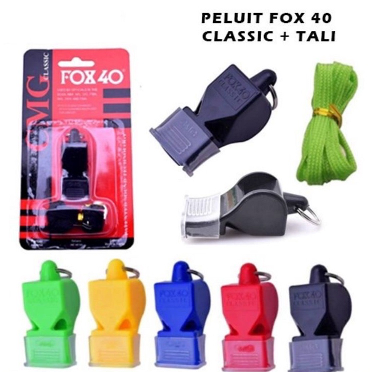 

Ready Stok Peluit FOX 40 + Tali