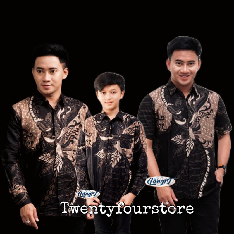 Kemeja batik anak Laki-laki Batik couple ayah anak Laki-laki Batik pekalongan Batik anak lengan panj