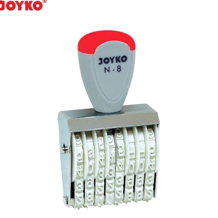 

Terkini Number Stamp / Stempel Angka / Nomor Joyko N-8 / 8 Digits