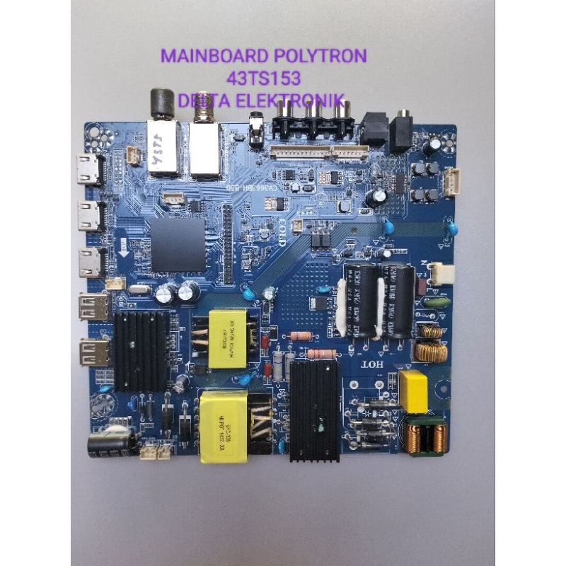 MAINBOARD PSU TV LED POLYTRON DIGITAL PLD43TS153/PLD 43S153