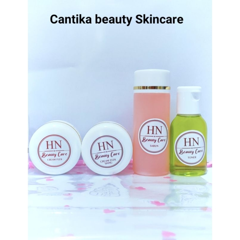 PAKET CREAM HN FLEK BEAUTY ORIGINAL - KRIM PENGHILANG FLEK HITAM AMPUH PEMUTIH