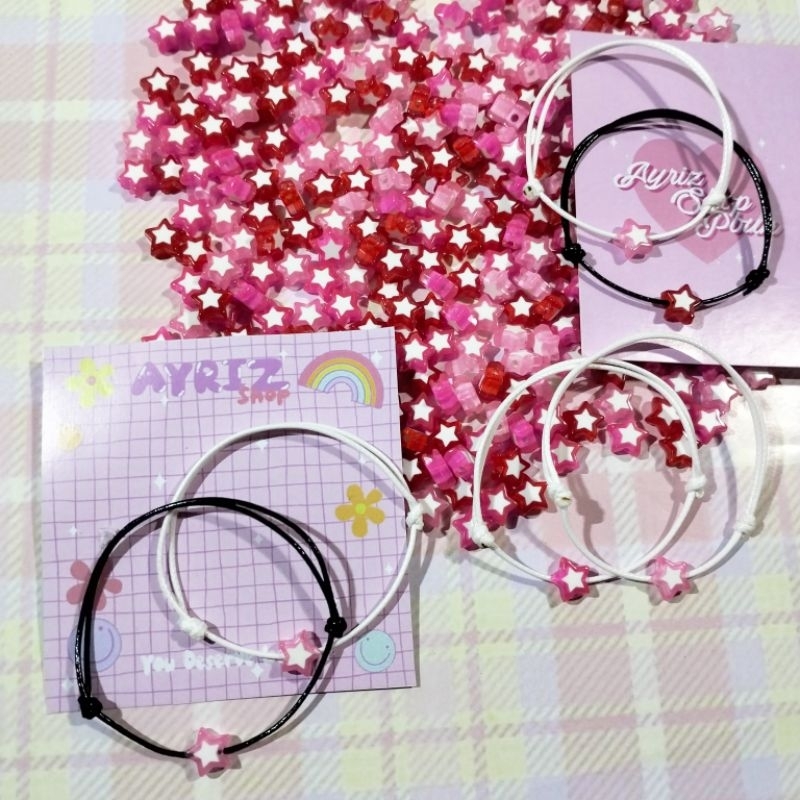 Gelang couple gelang spiderman gelang bintang couple