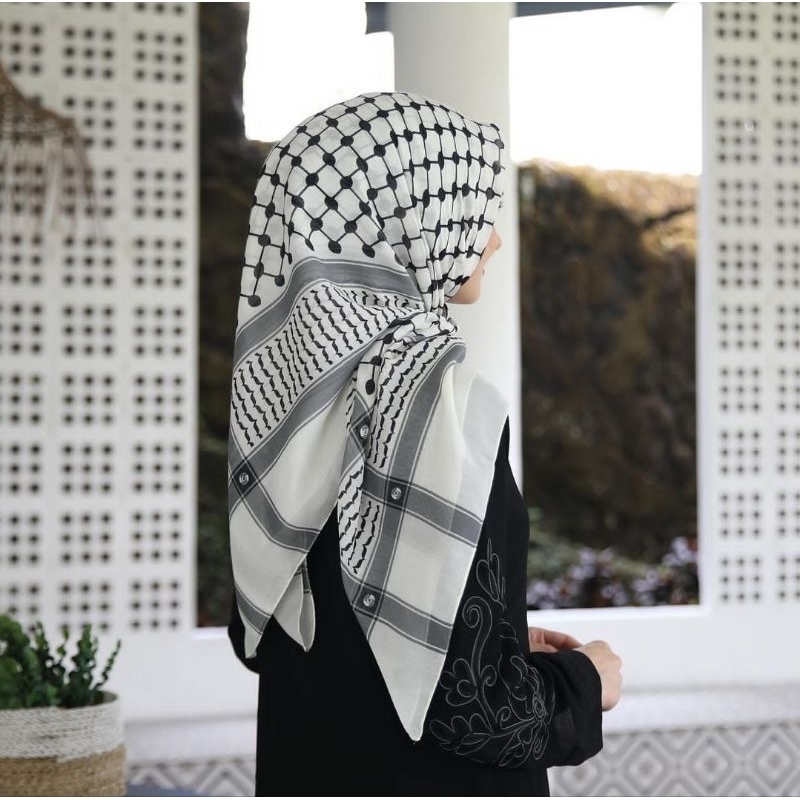 Scarf / Jilbab aksa -seri A_3 Palestina by Miss Color