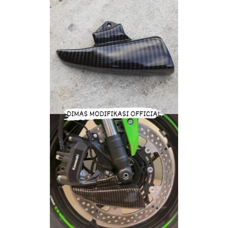 Air Scoop Kaliper ZX 25R Carbon Pendingin Kaliper Rem Kawasaki Ninja ZX25R