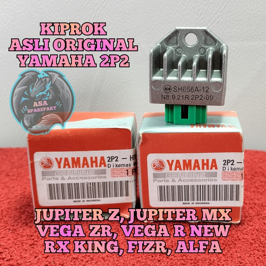 KIPROK ASLI ORIGINAL YAMAHA 2P2 JUPITER Z , JUPITER MX , VEGA ZR , VEGA R NEW , RX KING , FIZR , ALF