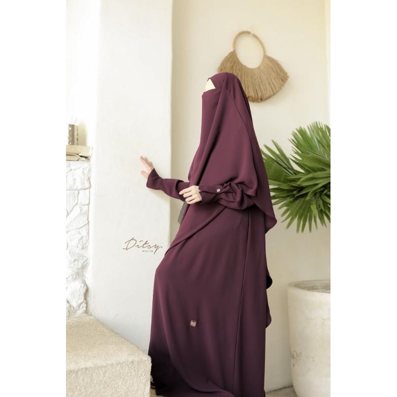 LORRY DARK MAROON S BY DITSY MOSLEM