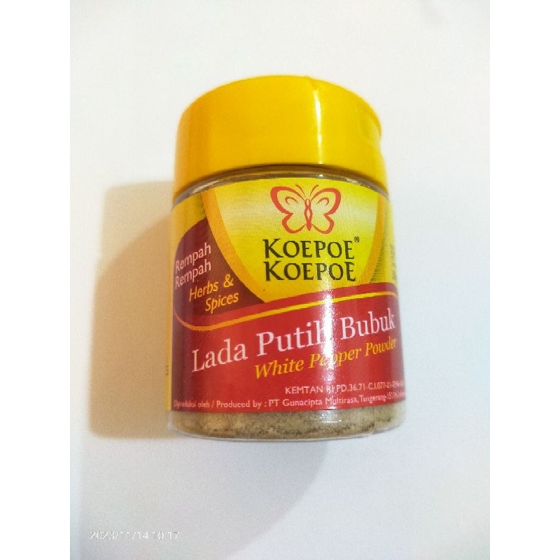 

KOEPOE KOEPOE LADA PUTIH BUBUK 38 GR