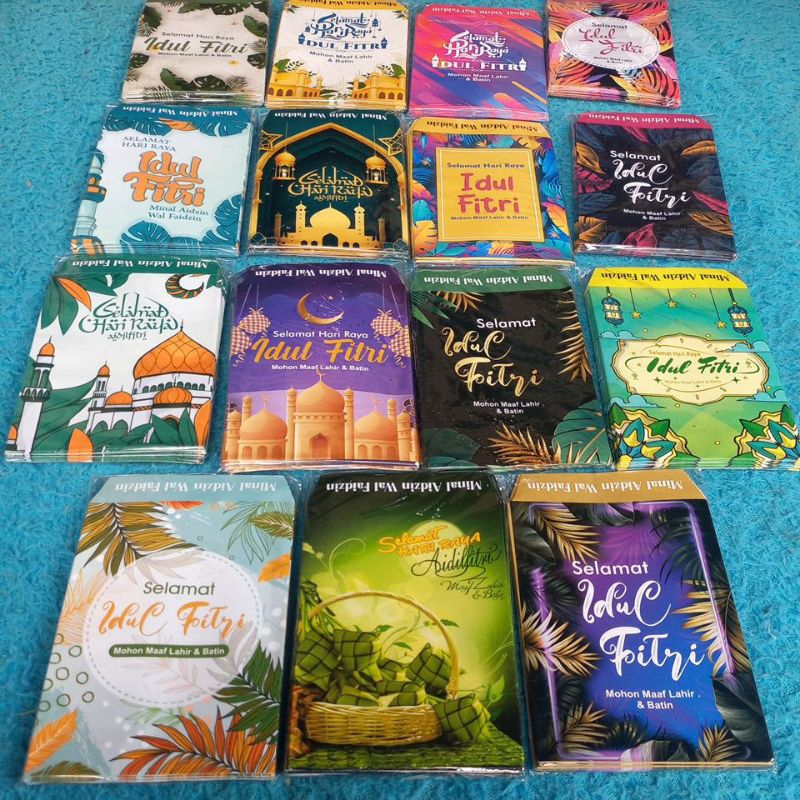 

AMPLOP LEBARAN 7X10CM TERBARU ISI 10PC UKURAN UANG LIPAT 2