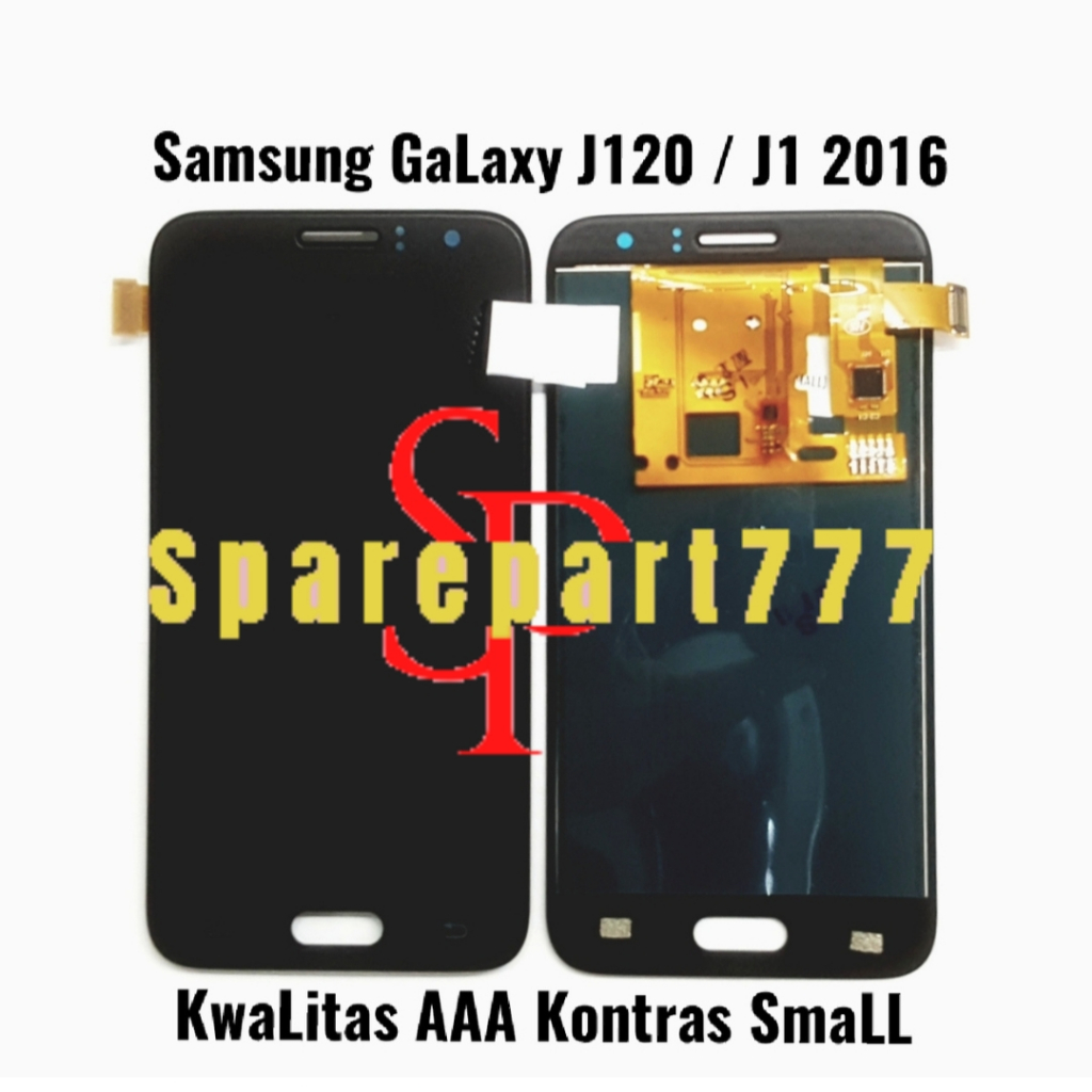 AAA KONTRAS SMALL GLASS - LCD Touchscreen Fullset Samsung Galaxy J1 2016 / J120 / SM-J120F / SM-J120