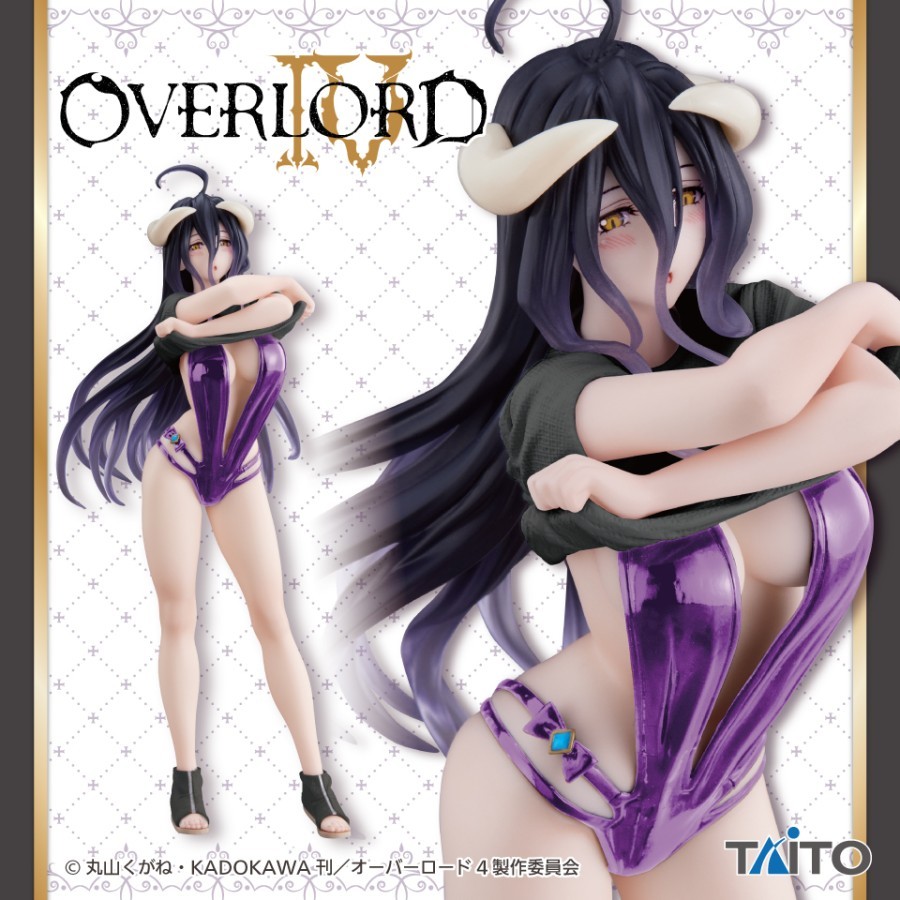 Coreful Figure Albedo : T-Shirt Swimsuit Renewal Ver. - Overlord