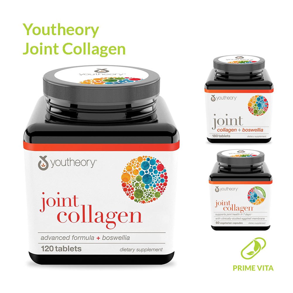 Youtheory Joint Collagen Suplemen Tablet / Kapsul Kolagen Sendi