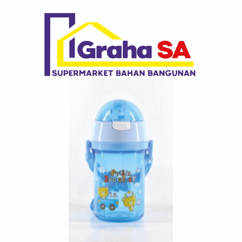 AZALEA (C) HAPPY KIDS WATER BOTTLE BLUE