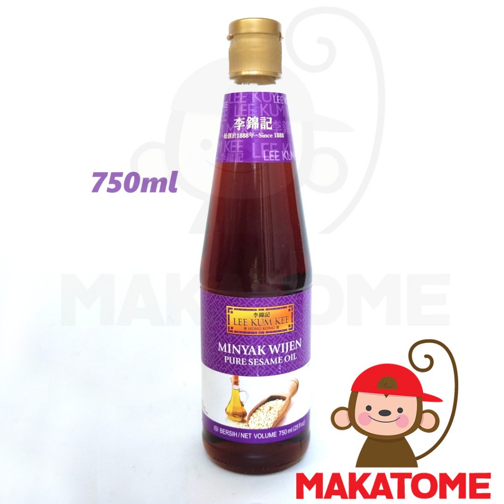 

Lee Kum Kee PURE Sesame Oil 750ml LKK minyak wijen 750 ml hong kong