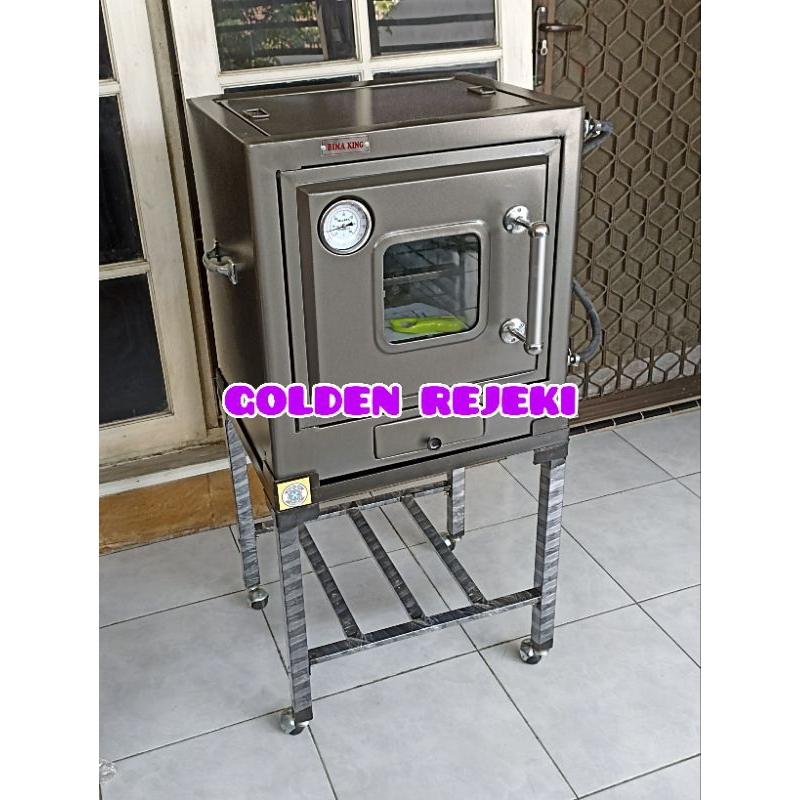 OVEN GAS LPG ELPIJI PEMANGGANG KUE ROTI CAKE PIZZA MURAH PK 54 X 44 GR