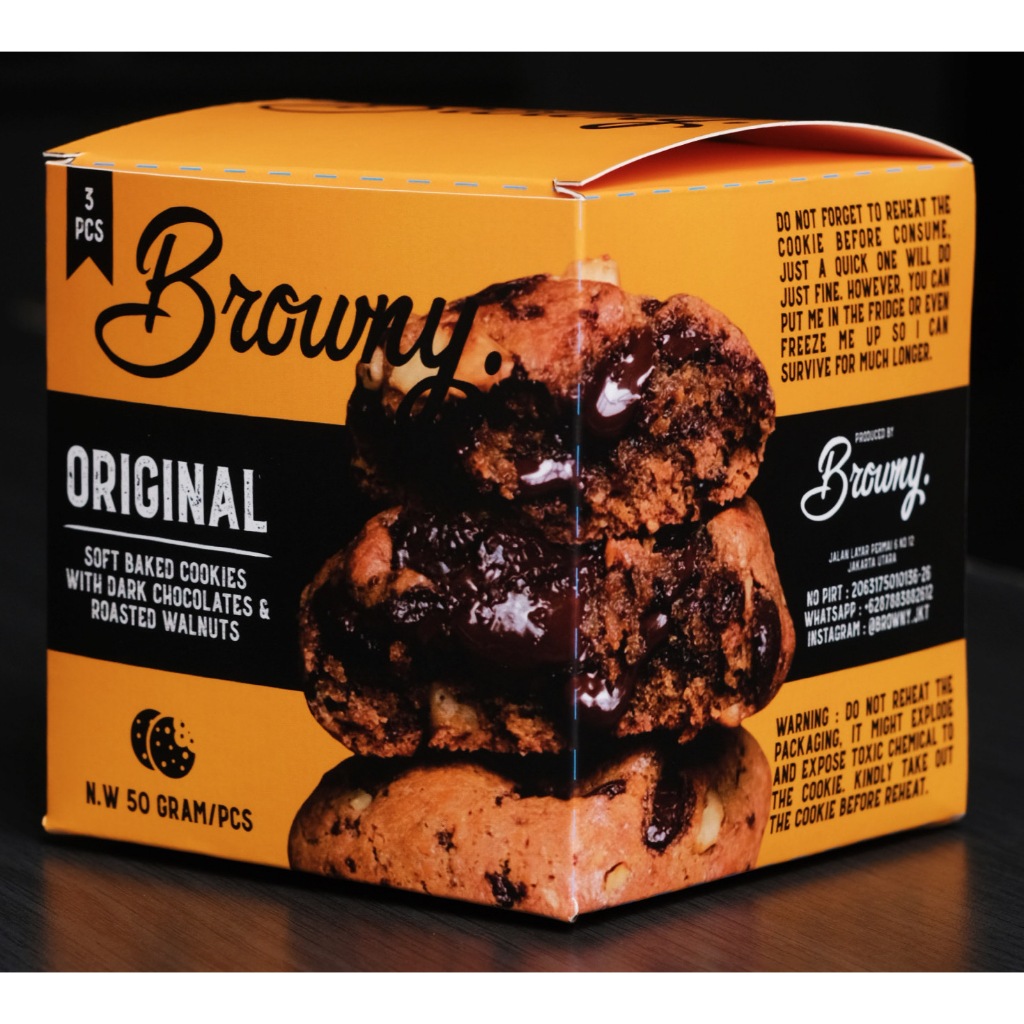 

The Original Browny Cookies (3 Pcs)