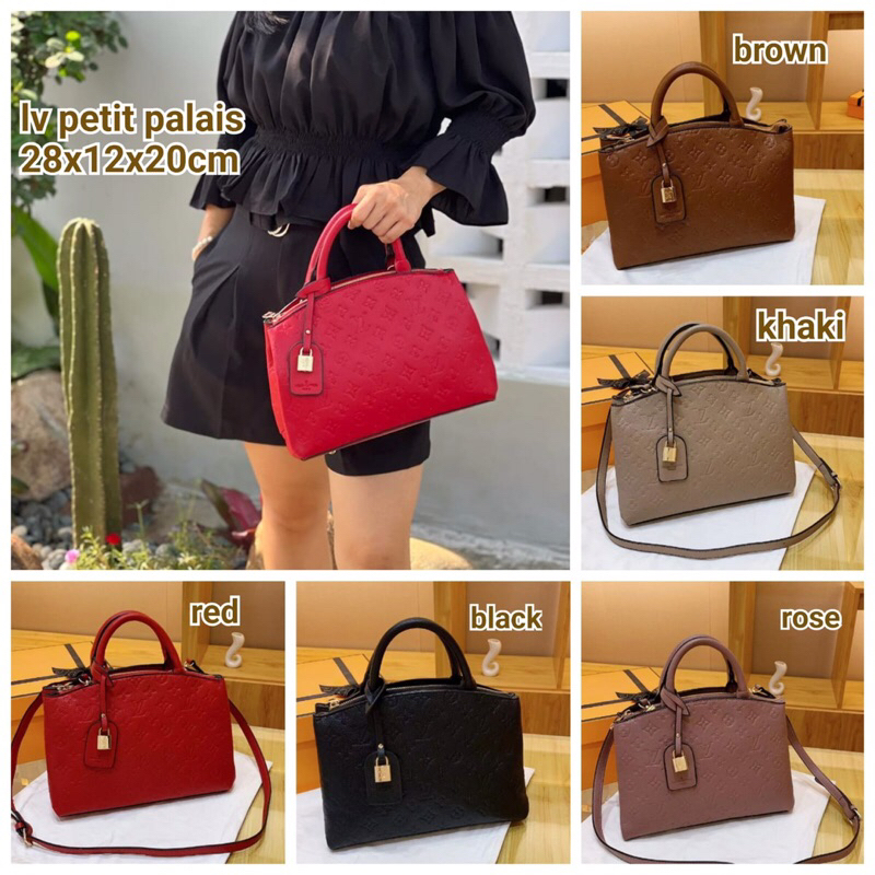 tas hand bag dan selempang branded wanita Petit Palais