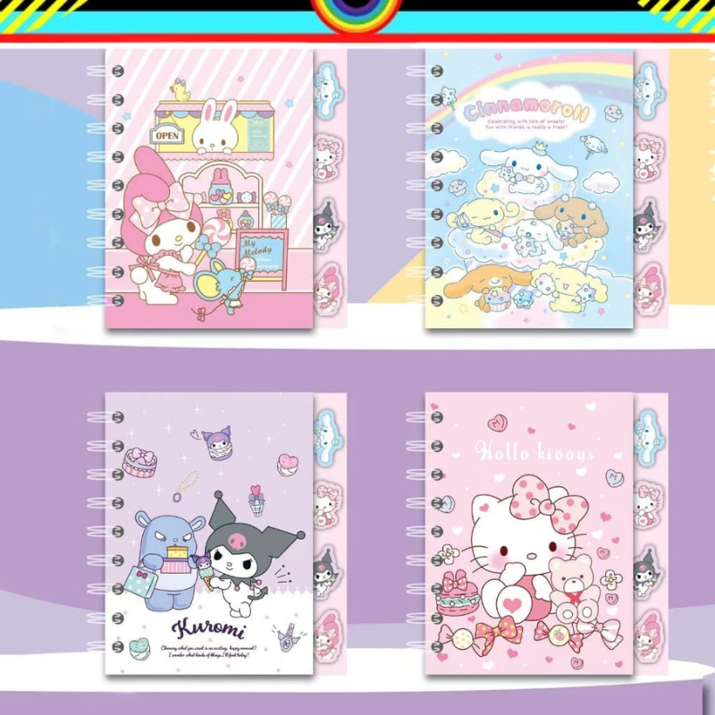 

BINDER GLITTER SANRIO | BINDER BOOK SANRIO | DIARY SANRIO | KUROMI | MELODY | POMPOMPURIN | CINAMORROL | WHITE DOG | HELLO KITTY | HK | BUKU TULIS BINDER | NOTEBOOK | BUKU TULIS LUCU | ATK | ATS | ALAT TULIS KANTOR | ALAT TULIS SEKOLAH @banyak