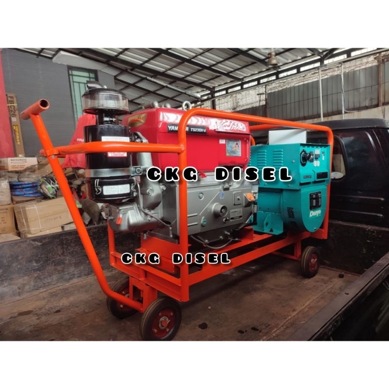 Mesin Travo Las Denyo 300 ampere + Yanmar TS 230H-DI