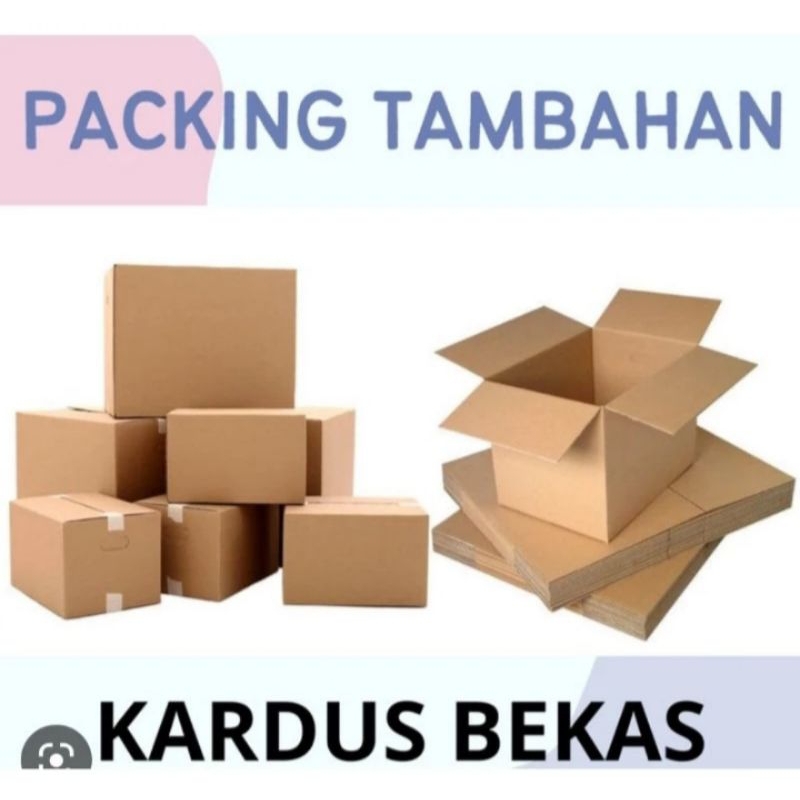 

Packing kardus tambahan