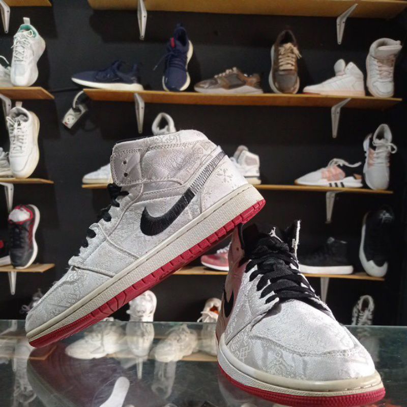 Air Jordan 1 Mid x Clot Fearless..Sz.42/265