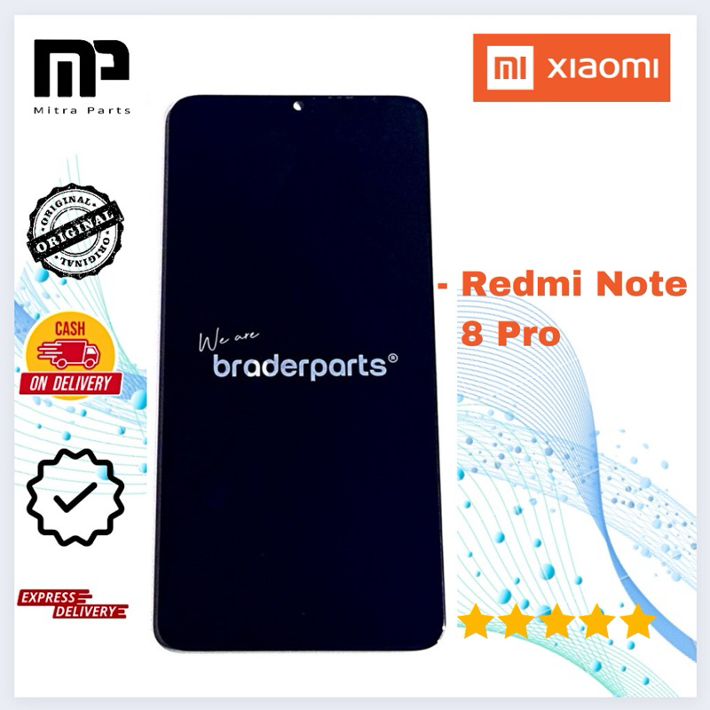 LCD TOUCHSCREEN XIAOMI REDMI NOTE 8 PRO OEM BRADERPARTS