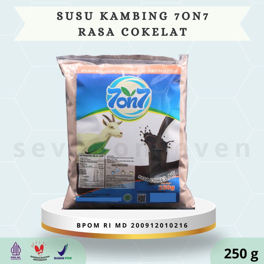 

Susu Kambing Etawa Coklat 250gr 7on7 susu gemuk anak