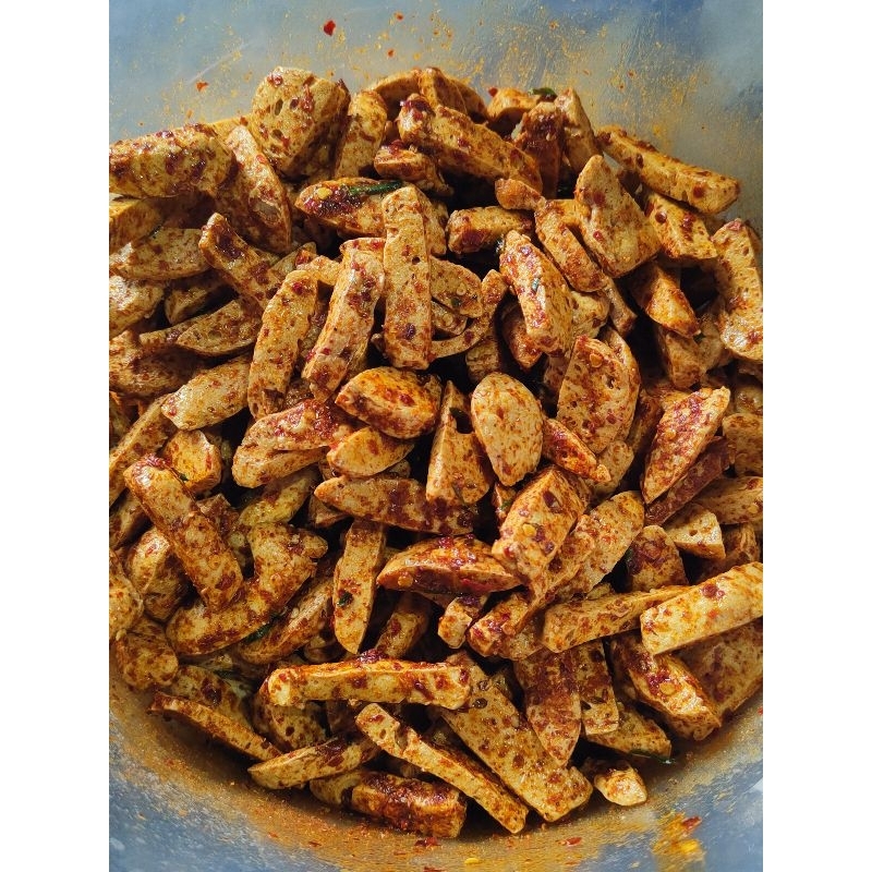 

Basreng Pedas Extra daun jeruk