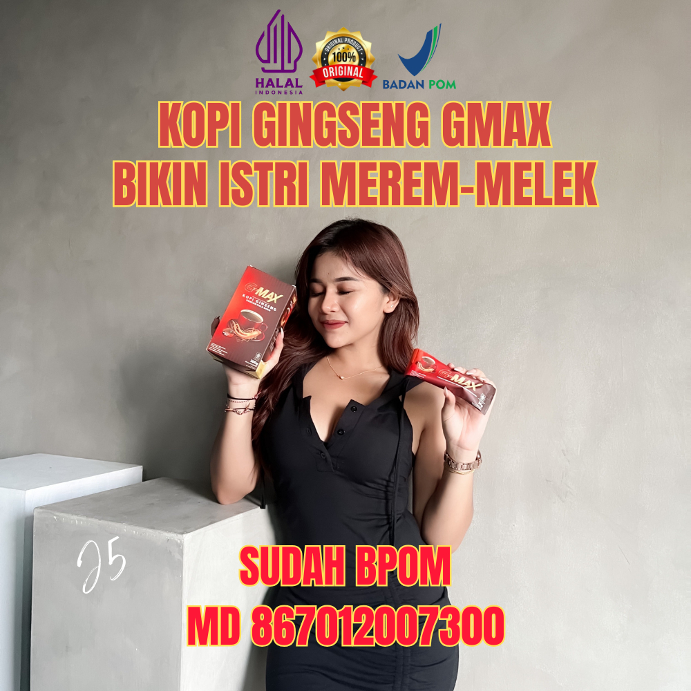 

Best Seller!!! Kopi G-Max Gingseng asli Minuman stamina wanita dewasa original 10 sachet penambah stamina pria terbaik