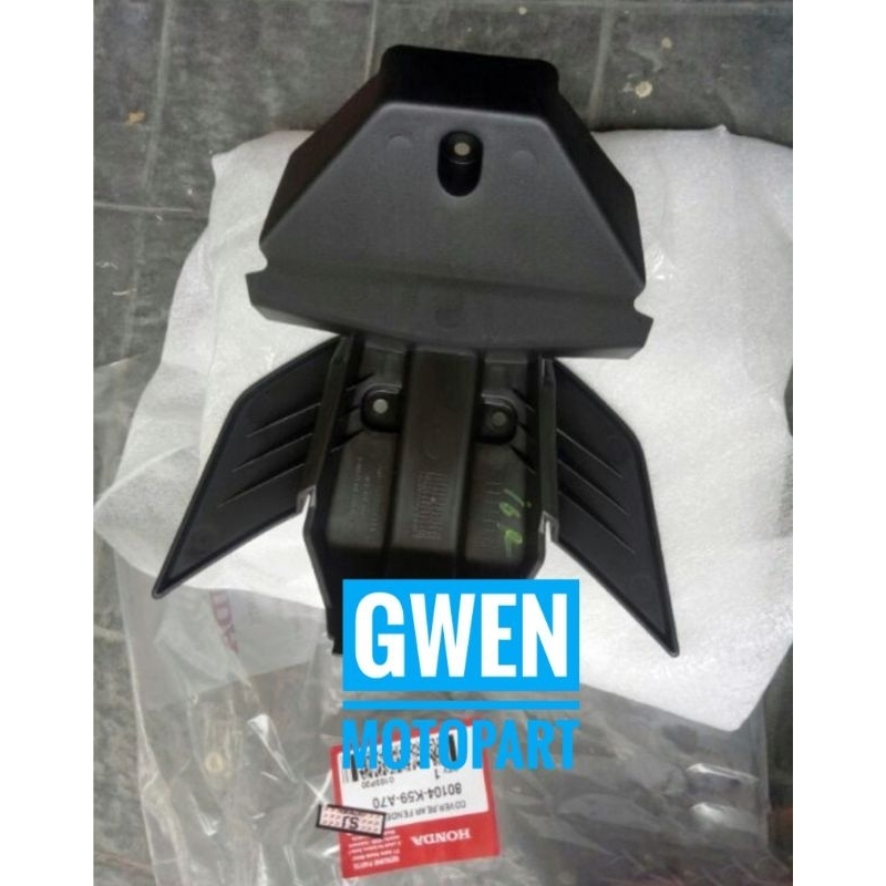 Cover Rear Fender Lower Tutup Spakbor Slebor Belakang Bagian Bawah Vario 125 Vario 150 Vario 160 801