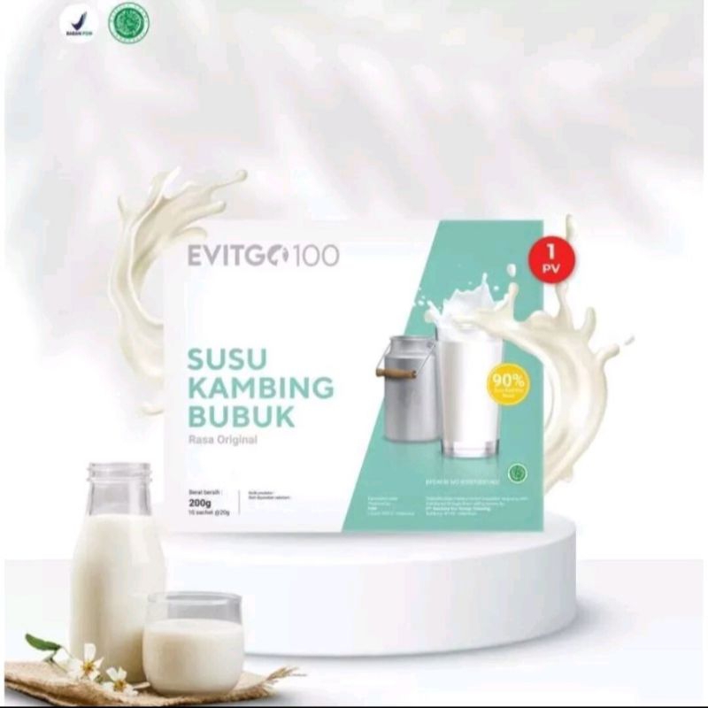 EVITGO SUSU KAMBING 100 % ORIGINAL - OBAT SYARAF - SUSU KAMBING ETAWA MURNI UNTUK TULANG DAN SENDI