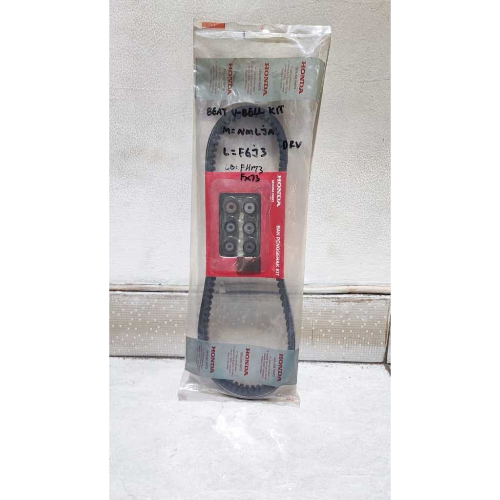 V Belt Only Kit Honda Beat Scoopy Spacy Karbu KVY Original AHM
