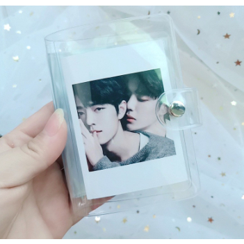 

Tempat Lomo Card / Kartu Nama Cald Holder Transparan Glitter