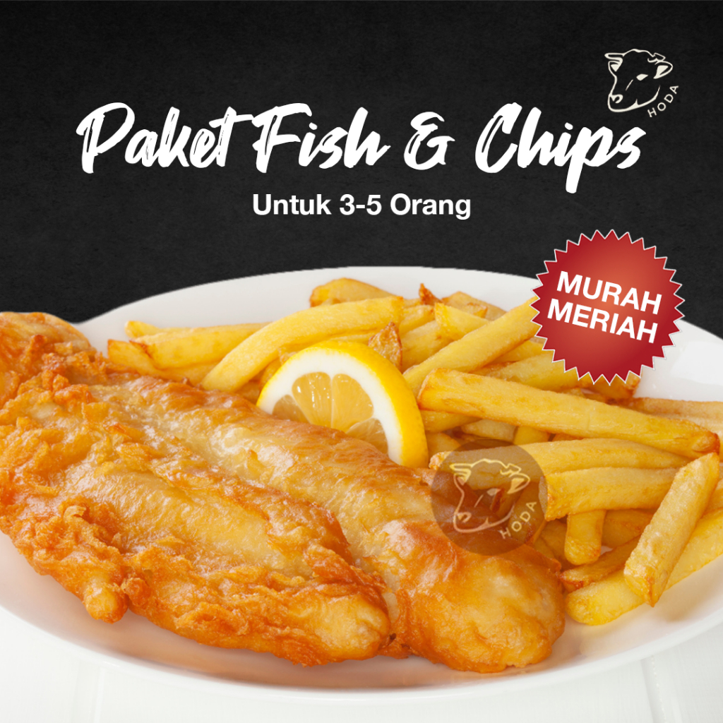 

Paket Fish N Chip Ikan Dory Frozen Fillet Premium - Fish And Chip 2Kg