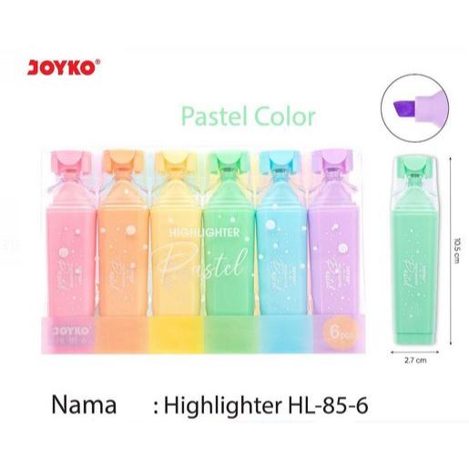 

Joyko Highlighter HL-85-6