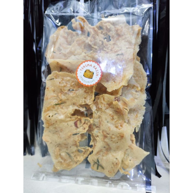 

Rempeyek Udang Rebon 75 gr - Peyek Udang Rebon 75 gr