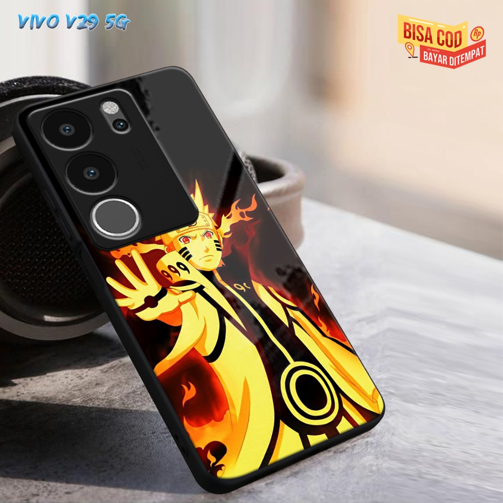 (CC210)CASING GLASS VIVO V29 5G CASING GLOSSY V29 5G CASE KACA VIVO V29 5G SOFTCASE VIVO V29 5G