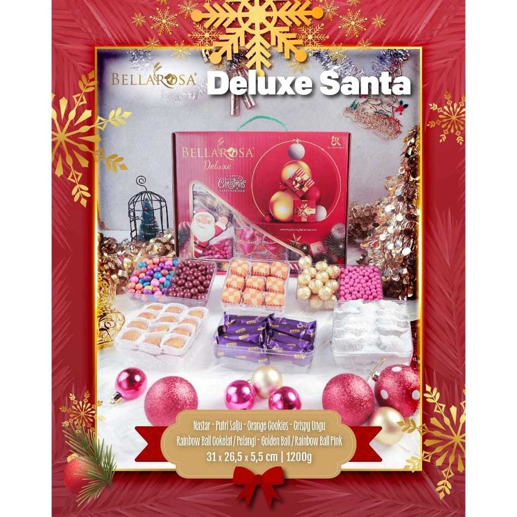 

EDISI NATAL HAMPERS NATAL BELLAROSA DELUXE SANTA KADO NATAL